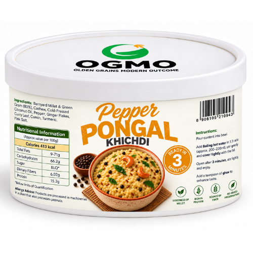 Pepper Pongal aka Khichdi
