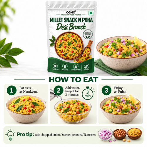 Desi Brunch Poha/Namkeen
