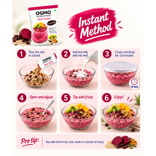 OGMO Beet Raisin Breakfast Mix