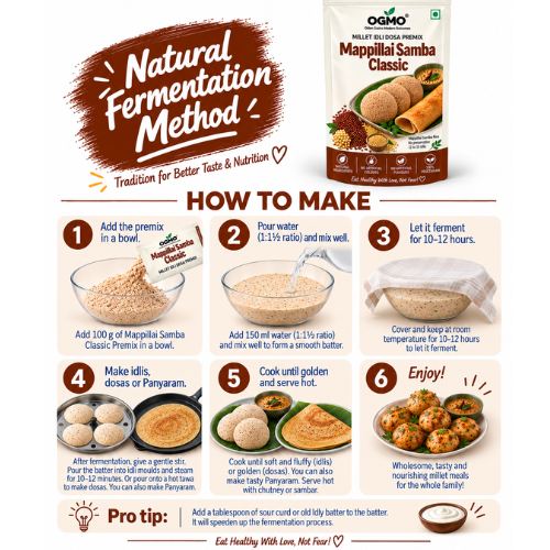 Mappillai Samba Classic Idly/Dosa Premix