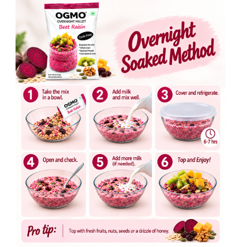 OGMO Beet Raisin Breakfast Mix