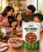 Beet Cashew Granola