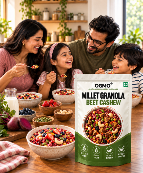 Beet Cashew Granola