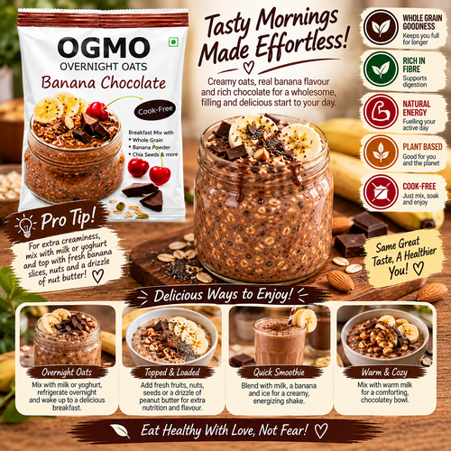 Banana Chocolate Breakfast mix