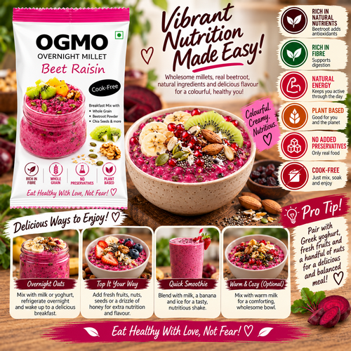 Beet Raisin Breakfast mix