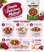 Beet Cashew Granola