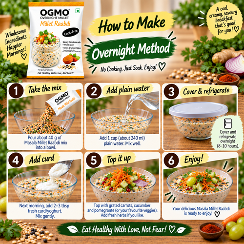 Millet Raabdi Breakfast mix