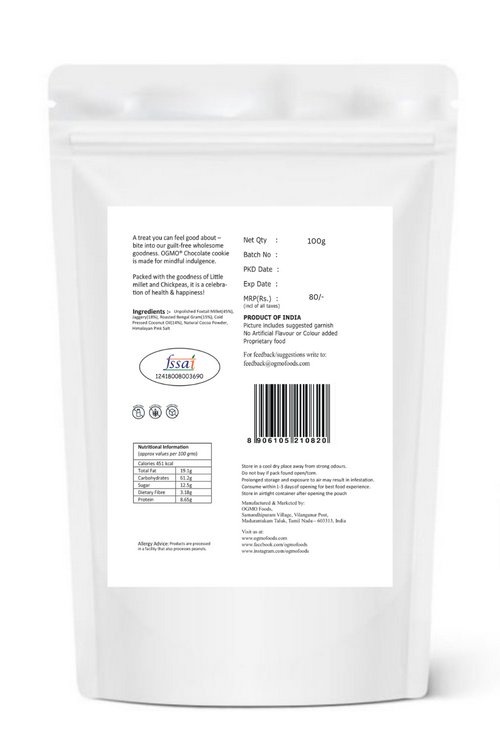 Choco Delite Millet Cookie